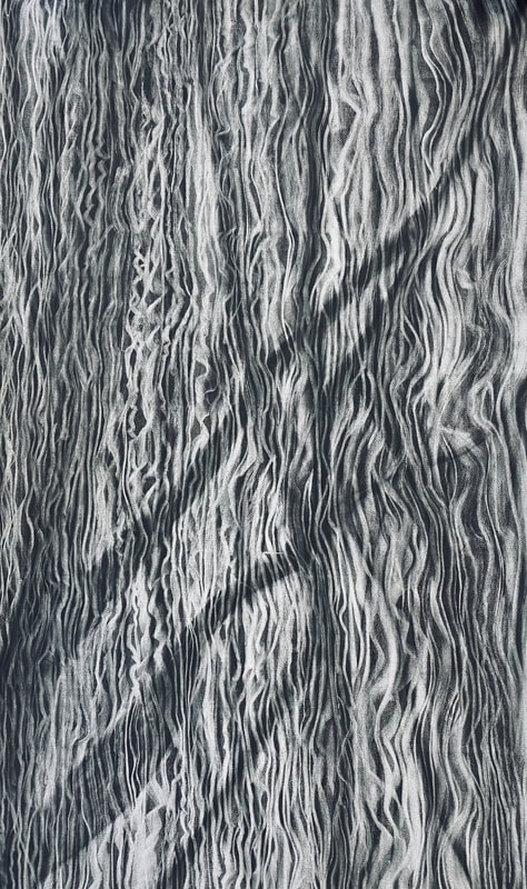 5. UTSOTBT, charcoal on watercolour paper, 90x 152 cm, 2017